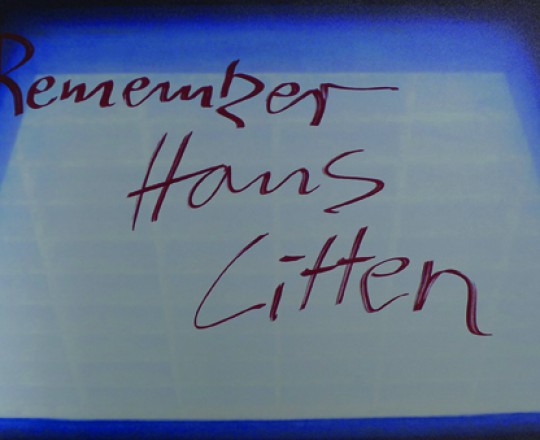 Remember Hans Litten [2014]